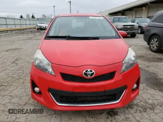 2014 Toyota Yaris L with VIN JTDKTUD34ED578405, listed as a Copart auction lot 51977115 with 92,721 mi miles and Salvage Title. Bid and sale history available at carsss.com. Image 5.