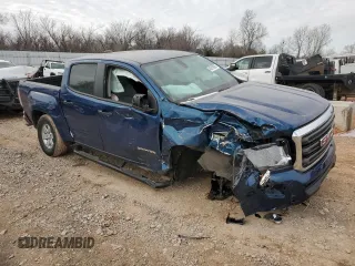 2019 GMC Canyon 2WD with VIN 1GTG5BEN5K1167385, listed as a Copart auction lot 45316035 with 35,980 mi miles and Salvage Title. Bid and sale history available at carsss.com. Image 4.