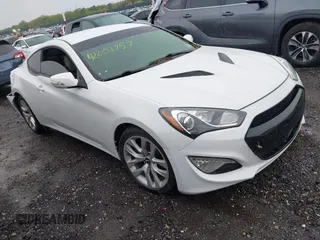 2016 Hyundai Genesis Coupe 3.8L Base with VIN KMHHT6KJXGU136900, listed as a IAAI auction lot 42203757 with 90,258 mi miles and . Bid and sale history available at DreamBid. Image 1.