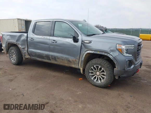 2022 GMC Sierra 1500 AT4 with VIN 1GTU9EET7NZ212467, listed as a IAAI auction lot 41680267 with 48,978 mi miles. Bid and sale history available at carsss.com. Image 1.