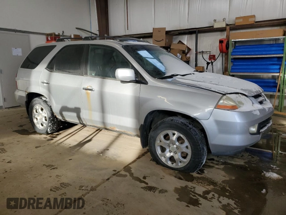 2002 Acura MDX Touring Pkg with VIN 2HNYD18602H000739, listed as a Copart auction lot 44736995 with 292,703 mi miles and Clean Title. Bid and sale history available at carsss.com. Image 4.