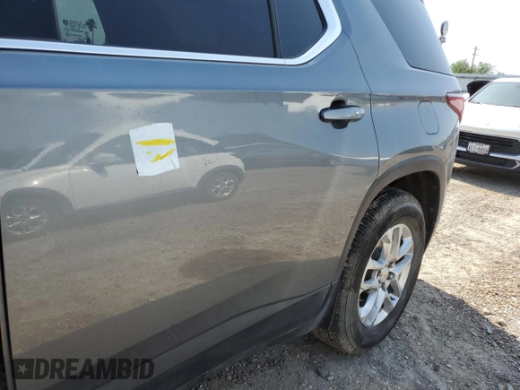 2020 Chevrolet Traverse LS с VIN 1GNERFKWXLJ245930, выставлен на аукционе Copart как лот 51657195 с пробегом Не указан миль и Списание • Salvage title. История ставок и продаж доступна на DreamBid. Изображение 13.
