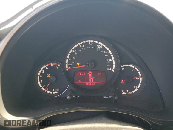 2015 Volkswagen Beetle Fleet Edition with VIN 3VWF17AT9FM635908, listed as a Copart auction lot 62085845 with 78,056 mi miles and Salvage title. Bid and sale history available at DreamBid. Image 9.