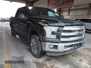 2015 Ford F-150 XL with VIN 1FTEW1CG4FKD77401, listed as a IAAI auction lot 42177021 with 162,825 mi miles. Bid and sale history available at carsss.com. Image 1.