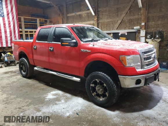 2013 Ford F-150 XL with VIN 1FTFW1EF1DKE56305, listed as a Copart auction lot 89284085 with 191,461 mi miles and Clean Title. Bid and sale history available at carsss.com. Image 4.