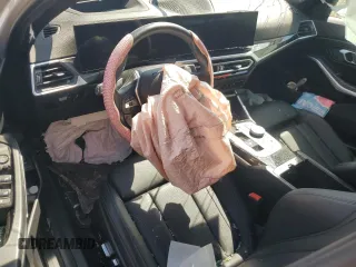 2023 BMW 3 Series 330i with VIN 3MW69FF0XP8D11989, listed as a Copart auction lot 54896825 with Not provided miles and Salvage title. Bid and sale history available at DreamBid. Image 8.