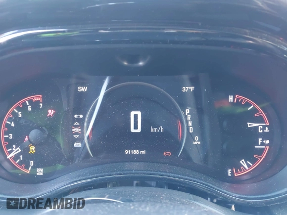 2021 Dodge Durango SXT with VIN 1C4RDHAG1MC824969, listed as a IAAI auction lot 41352831 with 91,188 mi miles and . Bid and sale history available at DreamBid. Image 7.
