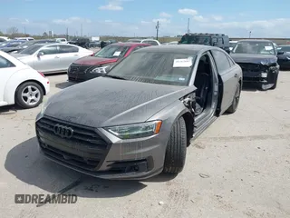 2019 Audi A8 L with VIN WAU8DAF89KN010314, listed as a IAAI auction lot 41767695 with 1 mi miles. Bid and sale history available at carsss.com. Image 2.