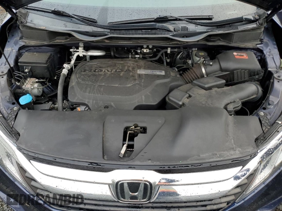 2019 Honda Odyssey EX-L with VIN 5FNRL6H78KB053679, listed as a Copart auction lot 85165274 with 45,371 mi miles and Salvage Title. Bid and sale history available at DreamBid. Image 13.