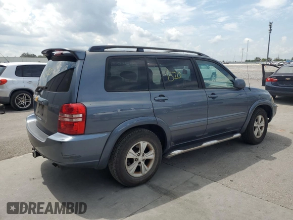 2002 Toyota Highlander z VIN JTEGD21A320028363, wystawiony jako Copart lot #58154705 z przebiegiem 138 157 mil mil oraz Szkoda całkowita • Salvage title. Historia ofert i sprzedaży dostępna na DreamBid. Obrazek 3.