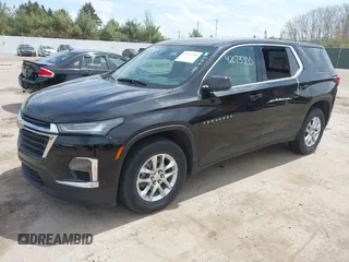 2023 Chevrolet Traverse LS with VIN 1GNERFKW6PJ103791, listed as a IAAI auction lot 42073300 with 47,105 mi miles and . Bid and sale history available at DreamBid. Image 17.