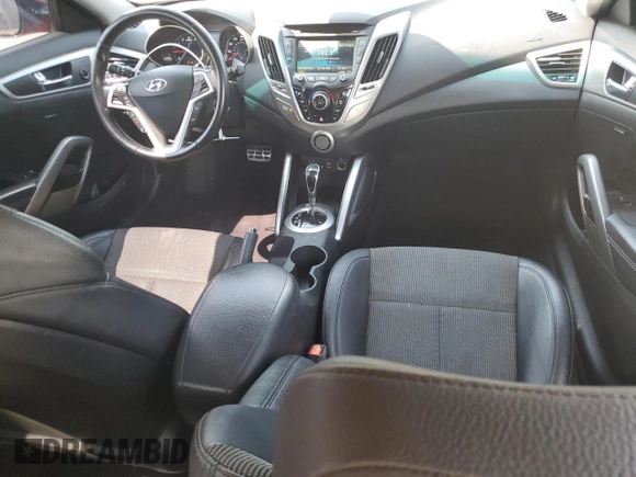 2015 Hyundai Veloster with VIN KMHTC6AD0FU238274, listed as a Copart auction lot 65181205 with 143,112 mi miles and Clean title. Bid and sale history available at DreamBid. Image 8.