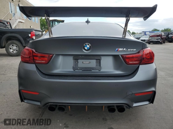2016 BMW M4 with VIN WBS4S9C56GK578862, listed as a Copart auction lot 64843405 with 2,588 mi miles and Clean title. Bid and sale history available at DreamBid. Image 6.