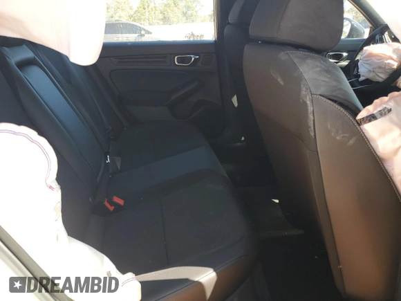2025 Honda Civic Sport with VIN 2HGFE2F51SH542296, listed as a Copart auction lot 48999135 with 7,598 mi miles and Salvage title. Bid and sale history available at DreamBid. Image 10.