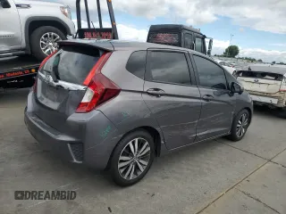 2017 Honda Fit EX-L with VIN JHMGK5H89HS002991, listed as a Copart auction lot 56426405 with 148,229 mi miles and Salvage title. Bid and sale history available at DreamBid. Image 3.