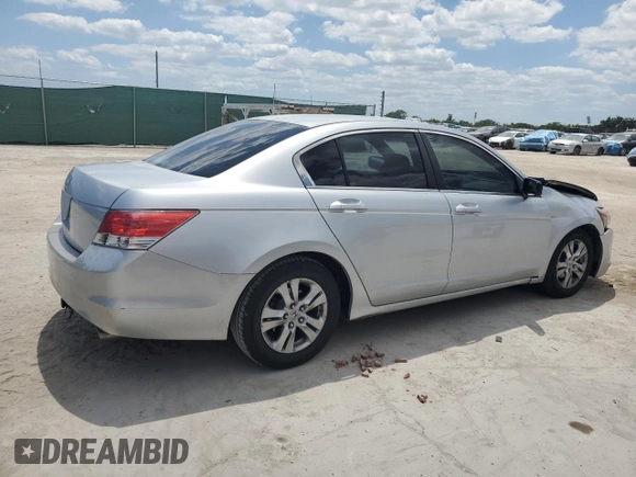 2009 Honda Accord LX-P with VIN 1HGCP26469A189325, listed as a Copart auction lot 52613275 with Not Provided miles and Salvage Title. Bid and sale history available at DreamBid. Image 3.