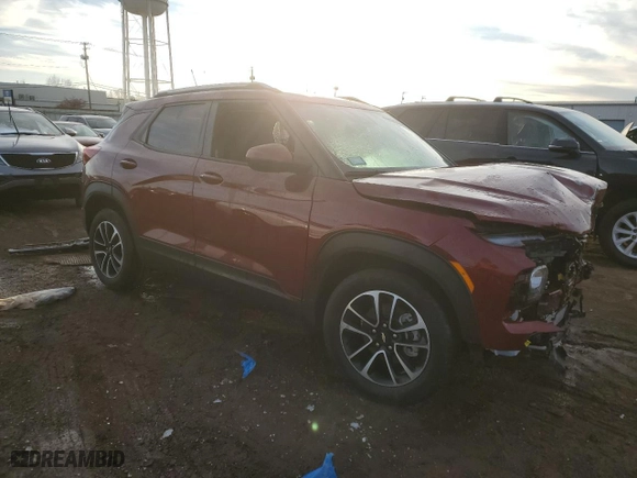 2024 Chevrolet TrailBlazer LT with VIN KL79MPSL5RB101335, listed as a Copart auction lot 41682765 with 1,940 mi miles and Salvage Title. Bid and sale history available at carsss.com. Image 4.