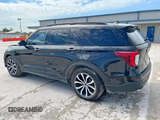 2022 Ford Explorer ST-Line z VIN 1FMSK7KH8NGA86473, wystawiony jako Copart lot #59979545 z przebiegiem 61 412 mil mil oraz Szkoda całkowita • Salvage title. Historia ofert i sprzedaży dostępna na DreamBid. Obrazek 2.