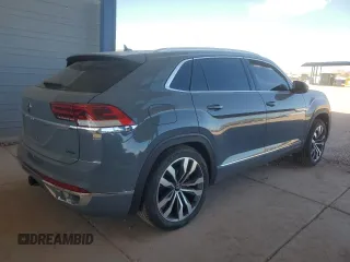 2023 Volkswagen Atlas SEL Premium R-Line z VIN 1V2FE2CA4PC224679, wystawiony jako Copart lot #83774634 z przebiegiem 5 661 mil mil oraz Szkoda całkowita • Salvage title. Historia ofert i sprzedaży dostępna na DreamBid. Obrazek 3.
