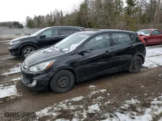 2014 Hyundai Accent SE with VIN KMHCU5AE8EU184754, listed as a Copart auction lot 50075125 with 123,984 mi miles and Clean Title. Bid and sale history available at carsss.com. Image 1.