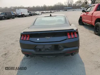 2024 Ford Mustang EcoBoost with VIN 1FA6P8TH5R5121733, listed as a Copart auction lot 50717815 with 9,748 mi miles and Salvage Title. Bid and sale history available at carsss.com. Image 6.