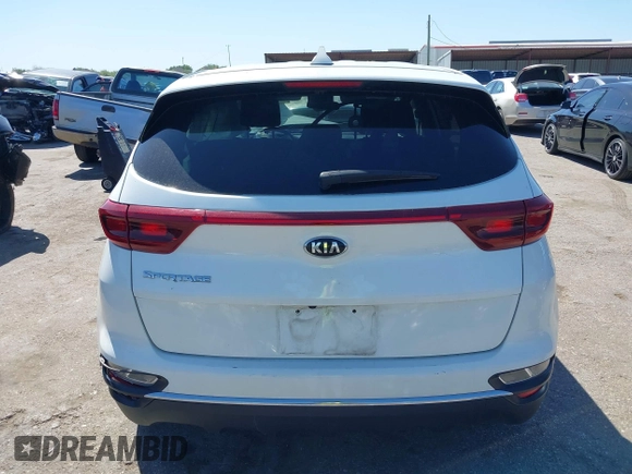 2021 Kia Sportage LX with VIN KNDPM3AC8M7932425, listed as a IAAI auction lot 39067549 with 56,841 mi miles. Bid and sale history available at carsss.com. Image 15.