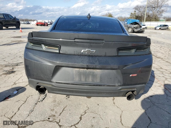 2017 Chevrolet Camaro 2LT with VIN 1G1FD1RS4H0102012, listed as a Copart auction lot 43510095 with 114,586 mi miles and Salvage Title. Bid and sale history available at carsss.com. Image 6.