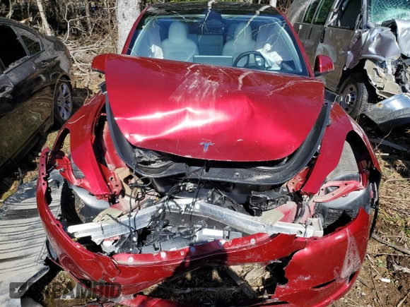2024 Tesla Model Y Long Range с VIN 7SAYGDEE0RF084798, выставлен на аукционе Copart как лот 45742835 с пробегом Не указан миль и Списание • Salvage title. История ставок и продаж доступна на DreamBid. Изображение 5.