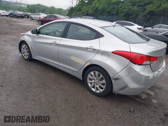 2012 Hyundai Elantra GLS with VIN KMHDH4AEXCU400457, listed as a IAAI auction lot 42395614 with 168,910 mi miles and . Bid and sale history available at DreamBid. Image 3.