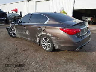 2014 Infiniti Q50 Premium with VIN JN1BV7AR1EM704808, listed as a IAAI auction lot 41854249 with 78,482 mi miles and . Bid and sale history available at DreamBid. Image 3.