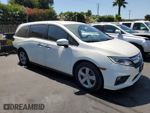 2019 Honda Odyssey EX с VIN 5FNRL6H57KB035253, выставлен на аукционе Copart как лот 63277005 с пробегом 64 525 миль миль и Списание • Salvage title. История ставок и продаж доступна на DreamBid. Изображение 4.