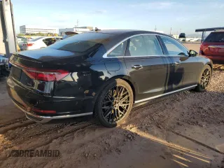 2019 Audi A8 L with VIN WAU8DAF88KN004021, listed as a Copart auction lot 55694355 with 70,361 mi miles and Clean Title. Bid and sale history available at carsss.com. Image 3.