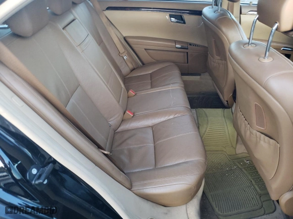 2007 Mercedes-Benz S-Class 5.5L V8 with VIN WDDNG86X27A095627, listed as a Copart auction lot 42142825 with 110,314 mi miles and Clean Title. Bid and sale history available at carsss.com. Image 10.