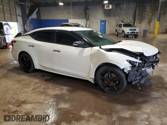 2016 Nissan Maxima SV with VIN 1N4AA6APXGC441262, listed as a Copart auction lot 57085125 with 130,107 mi miles and Salvage title. Bid and sale history available at DreamBid. Image 4.