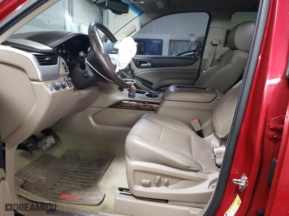 2015 GMC Yukon SLT with VIN 1GKS2BKC3FR619254, listed as a Copart auction lot 48015895 with 187,073 mi miles and Salvage Title. Bid and sale history available at carsss.com. Image 7.