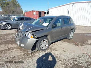 2007 Jeep Compass Sport with VIN 1J8FT47087D363592, listed as a IAAI auction lot 41391452 with 145,833 mi miles. Bid and sale history available at carsss.com. Image 2.