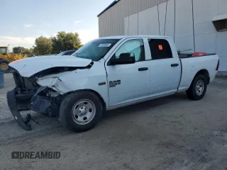 2019 Ram 1500 Classic Tradesman with VIN 1C6RR6ST5KS609056, listed as a Copart auction lot 74055864 with 133,235 mi miles and Salvage Title. Bid and sale history available at carsss.com. Image 1.