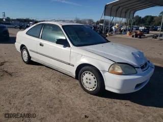 1997 Honda Civic DX with VIN 1HGEJ6221VL027929, listed as a Copart auction lot 41626035 with 119,377 mi miles and Salvage Title. Bid and sale history available at carsss.com. Image 4.