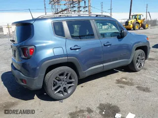 2021 Jeep Renegade Latitude with VIN ZACNJDBB1MPM98182, listed as a IAAI auction lot 41676689 with 53,731 mi miles. Bid and sale history available at carsss.com. Image 4.