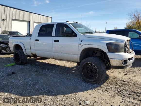 2008 Dodge Ram 2500 Laramie with VIN 3D7KS29A18G220965, listed as a Copart auction lot 76581374 with 266,659 mi miles and Non Repairable. Bid and sale history available at carsss.com. Image 4.
