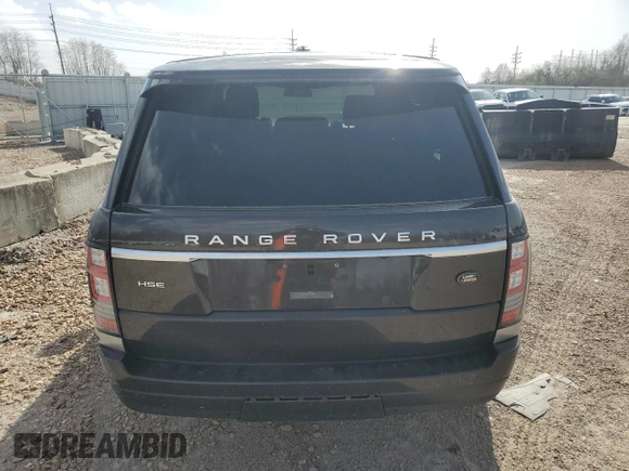 2013 Land Rover Range Rover HSE с VIN SALGS2DF4DA121299, выставлен на аукционе Copart как лот 50076535 с пробегом 104 531 миль миль и Списание • Salvage title. История ставок и продаж доступна на DreamBid. Изображение 6.