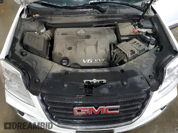 2016 GMC Terrain SLE with VIN 2GKFLTE31G6184036, listed as a Copart auction lot 52417195 with 124,704 mi miles and Salvage Title. Bid and sale history available at DreamBid. Image 13.