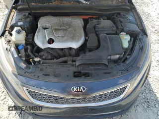 2015 Kia Optima Hybrid EX with VIN KNAGN4AD5F5080400, listed as a Copart auction lot 66064494 with 91,538 mi miles and Salvage Title. Bid and sale history available at carsss.com. Image 11.
