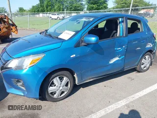 2021 Mitsubishi Mirage ES with VIN ML32AUHJ4MH002483, listed as a IAAI auction lot 42548664 with 134,915 mi miles and . Bid and sale history available at DreamBid. Image 6.