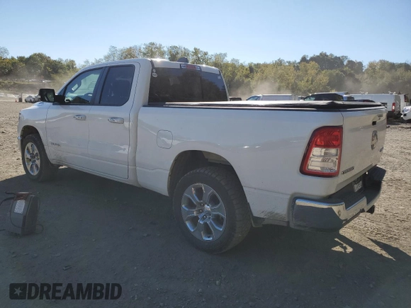 2020 Ram 1500 Big Horn with VIN 1C6RRFBG6LN346059, listed as a Copart auction lot 74730194 with 39,228 mi miles and Salvage Title. Bid and sale history available at carsss.com. Image 2.