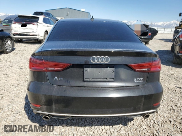 2017 Audi A3 Sedan Premium with VIN WAUB8GFF3H1013026, listed as a Copart auction lot 51569834 with 90,277 mi miles. Bid and sale history available at carsss.com. Image 6.