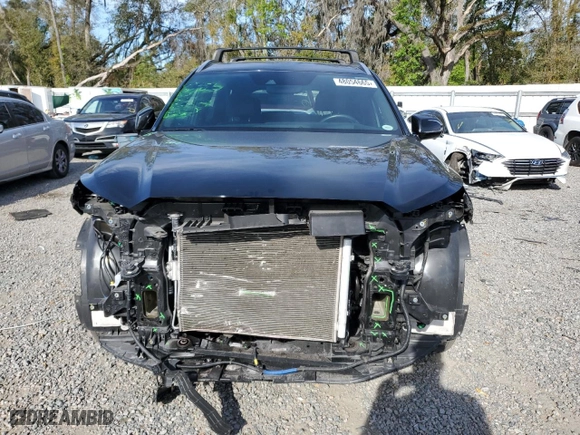 2022 Hyundai Palisade Calligraphy with VIN KM8R74HE0NU468560, listed as a Copart auction lot 48054665 with 55,084 mi miles and Salvage Title. Bid and sale history available at carsss.com. Image 5.