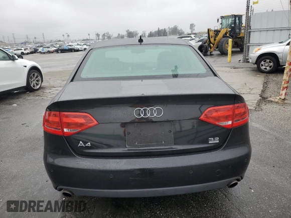 2009 Audi A4 3.2L Prestige with VIN WAUMK78K19N046315, listed as a Copart auction lot 44050865 with 124,091 mi miles and Salvage Title. Bid and sale history available at carsss.com. Image 6.