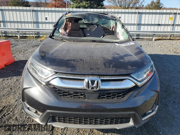2018 Honda CR-V Touring with VIN 2HKRW2H95JH685749, listed as a Copart auction lot 77413054 with Not Provided miles and Salvage Title. Bid and sale history available at carsss.com. Image 5.