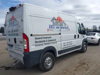 2019 Ram ProMaster Cargo with VIN 3C6TRVCG7KE530928, listed as a IAAI auction lot 42207644 with 89,553 mi miles and . Bid and sale history available at DreamBid. Image 4.